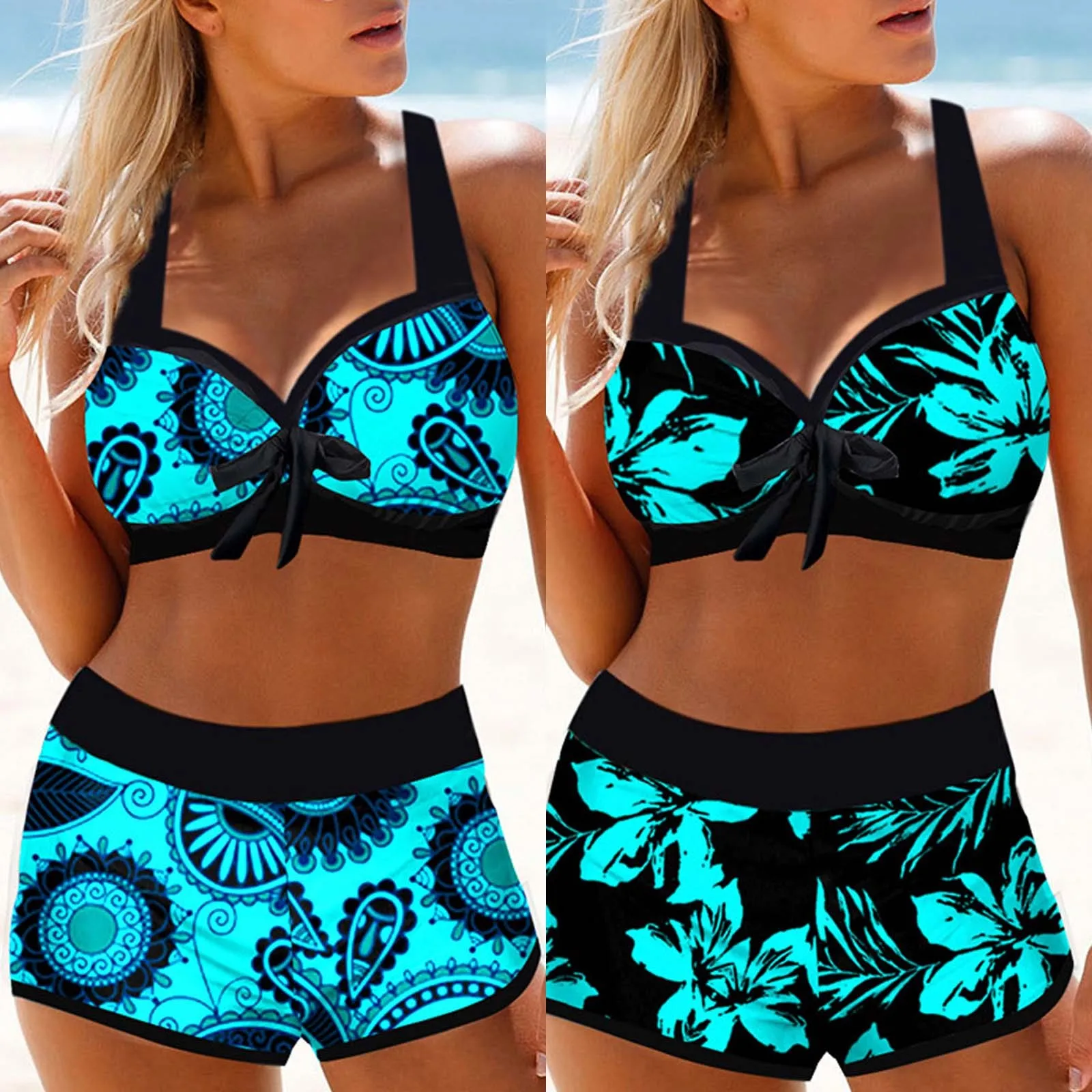 Женский комплект из двух предметов с принтом, высокие однотонные Соблазнительные купальники с кружевным вырезом, бикини, купальники, комплект танкини для мальчиков, купальники из двух предметов
Женский комплект из двух предметов с принтом, высокие однотонные Соблазнительные купальники с кружевным вырезом, бикини, купальники, комплект танкини для мальчиков, купальники из двух предметов