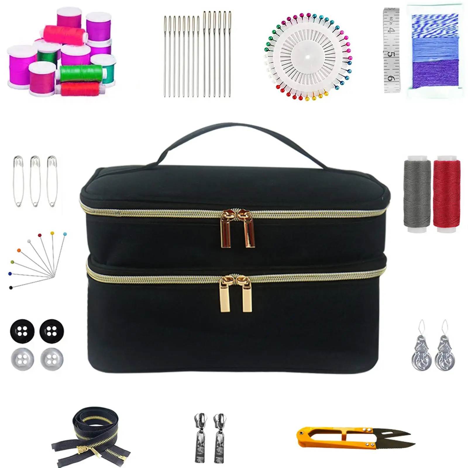 Sewing Storage Organizer Wear Resistant Multifunctional Durable for Beginner Home
Sewing Storage Organizer Wear Resistant Multifunctional Durable for Beginner Home