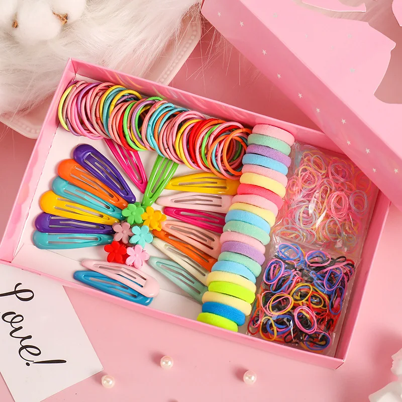 Hair Accessories Korean Style Simple Hairpin Women's Headband Gift Box Set Children's Flower Grab BB Clip Girl Hair Rope Baby
Hair Accessories Korean Style Simple Hairpin Women's Headband Gift Box Set Children's Flower Grab BB Clip Girl Hair Rope Baby