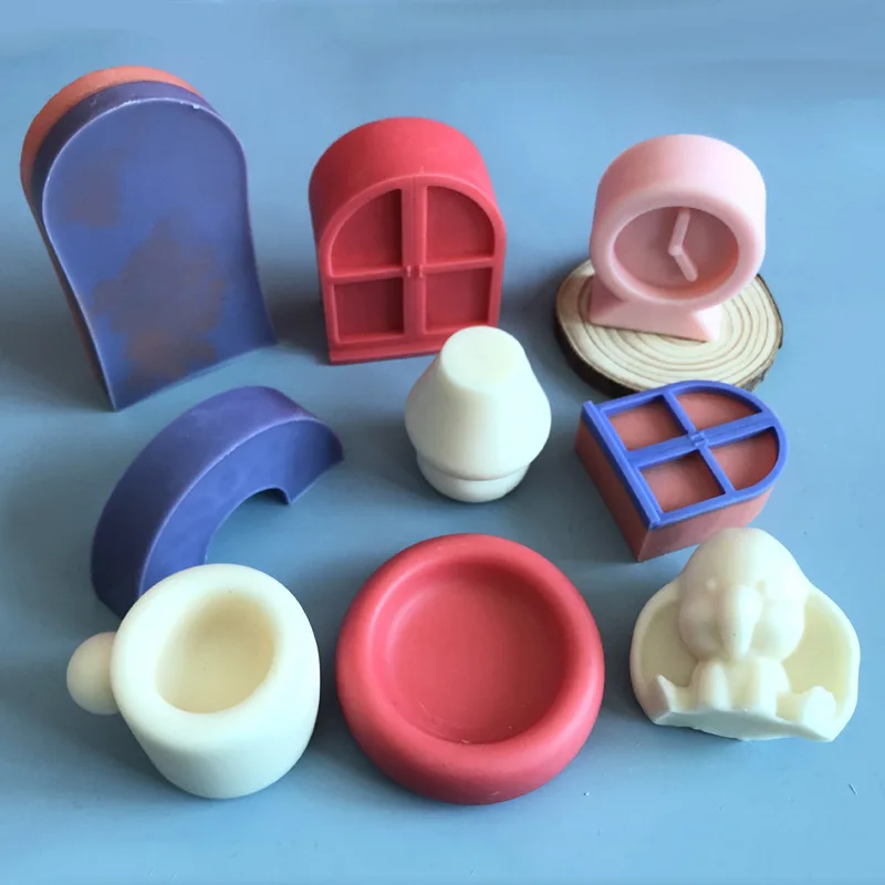 Creative DIY Soap Candle Molds Food Grade Silicone Molds for Ornaments Making Plaster Molds for Miniatures DIY Cute Home Decor
Creative DIY Soap Candle Molds Food Grade Silicone Molds for Ornaments Making Plaster Molds for Miniatures DIY Cute Home Decor