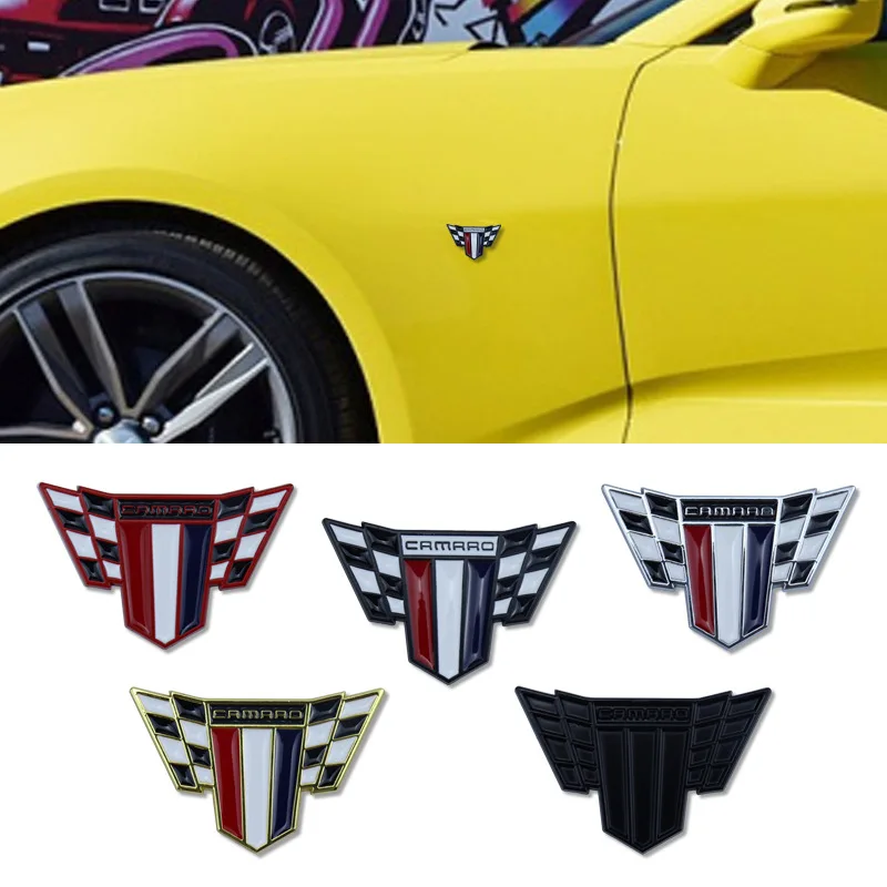 CAMARO shield new car stickers for Chevrolet Camaro Rhubarb peak modification accessories side body fender decoration logo decal
CAMARO shield new car stickers for Chevrolet Camaro Rhubarb peak modification accessories side body fender decoration logo decal