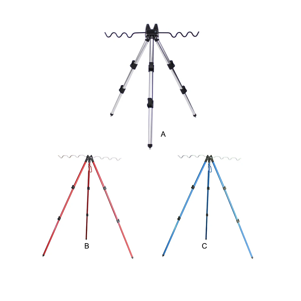 Fishing Rod Telescopic Holder Tripod Bracket Support Portable Outdoors Groove Aluminum Alloy Durable Accessories B
Fishing Rod Telescopic Holder Tripod Bracket Support Portable Outdoors Groove Aluminum Alloy Durable Accessories B