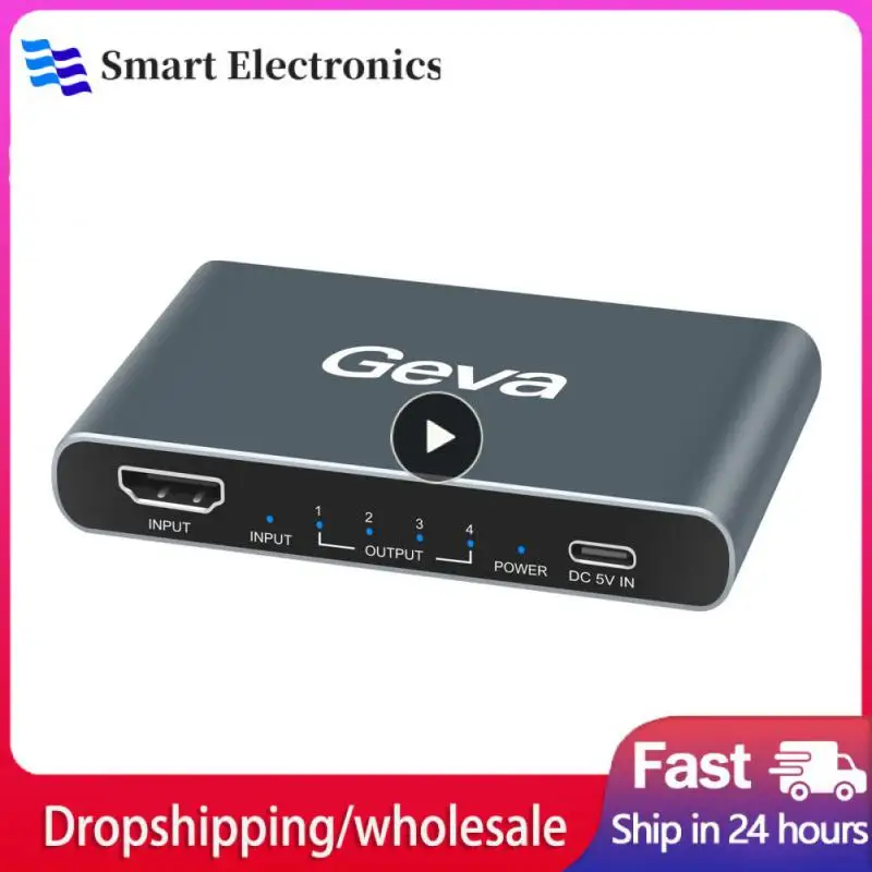 Compatible With Multiple Devices Hdmi2.0 Splitter Expandable With More Ports Simultaneously Connect Devices 1 In 4 Out Switcher
Compatible With Multiple Devices Hdmi2.0 Splitter Expandable With More Ports Simultaneously Connect Devices 1 In 4 Out Switcher