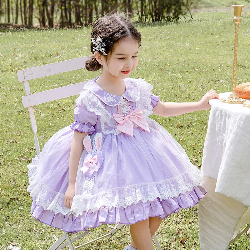2022 Summer Girls Short Sleeve Dress Lolita vestidos Children's Princess Dress Tutu Skirt Ball Gown
2022 Summer Girls Short Sleeve Dress Lolita vestidos Children's Princess Dress Tutu Skirt Ball Gown
