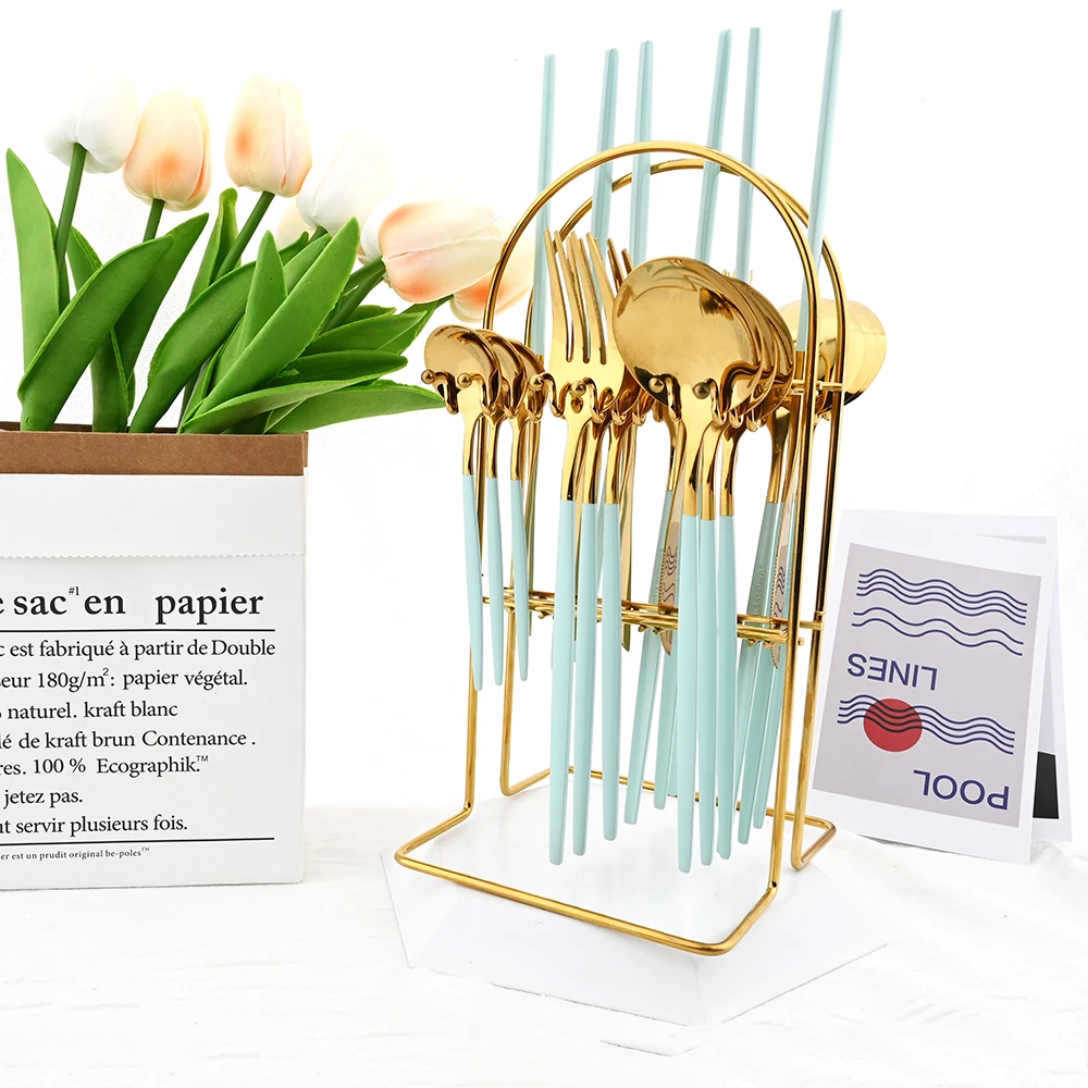 Набор столовых приборов Drmfiy из нержавеющей стали с Мятным золотом, 24 предмета, столовые приборы, кухонные столовые приборы, роскошная стойк...
Набор столовых приборов Drmfiy из нержавеющей стали с Мятным золотом, 24 предмета, столовые приборы, кухонные столовые приборы, роскошная стойк...