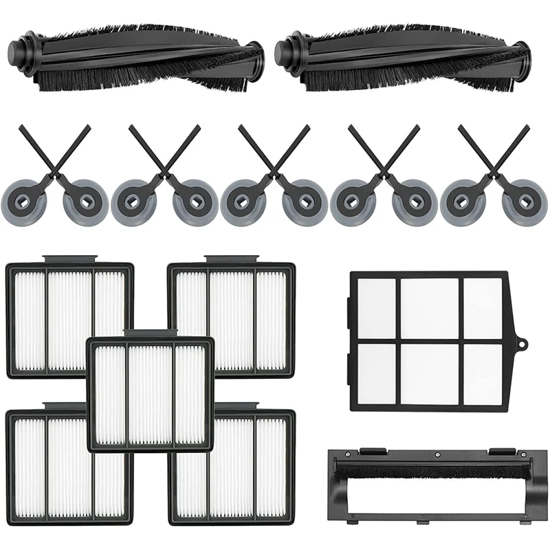 16Pcs Replacement Parts For Shark ION Robot Vacuum R85 RV850 S86 S87 S88 R71 R72 R75 Vacuum Cleaner Accessories
16Pcs Replacement Parts For Shark ION Robot Vacuum R85 RV850 S86 S87 S88 R71 R72 R75 Vacuum Cleaner Accessories