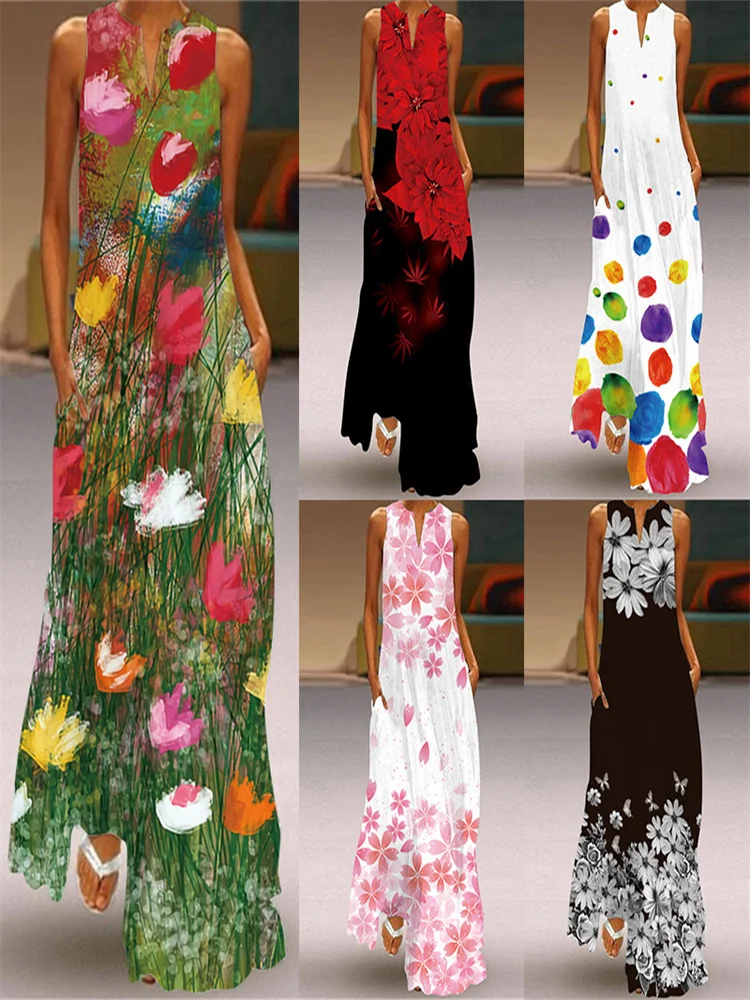 Summer 2022 maxi sukienka boho Woman's off shoulder Fashion chiffon Flowered Dress Vintage Robe Nice Aesthetic Plus Sizes S-5XL
Summer 2022 maxi sukienka boho Woman's off shoulder Fashion chiffon Flowered Dress Vintage Robe Nice Aesthetic Plus Sizes S-5XL