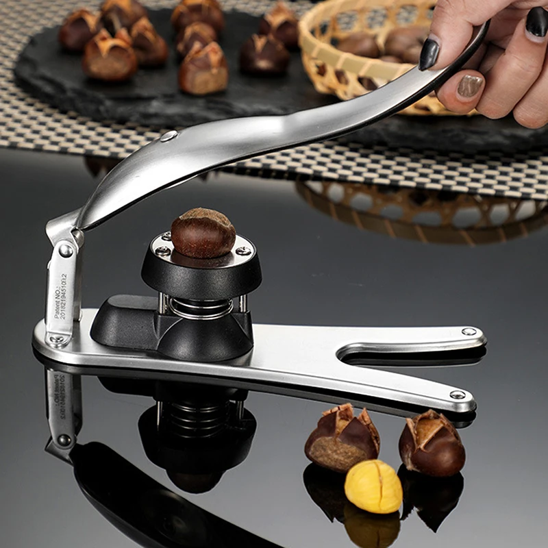 Nut Opener Cutter Gadgets 2 In 1 Quick Chestnut Clip Walnut Pliers Metal Nutcracker Sheller Kitchen Tools Cutter Stainless Steel
Nut Opener Cutter Gadgets 2 In 1 Quick Chestnut Clip Walnut Pliers Metal Nutcracker Sheller Kitchen Tools Cutter Stainless Steel