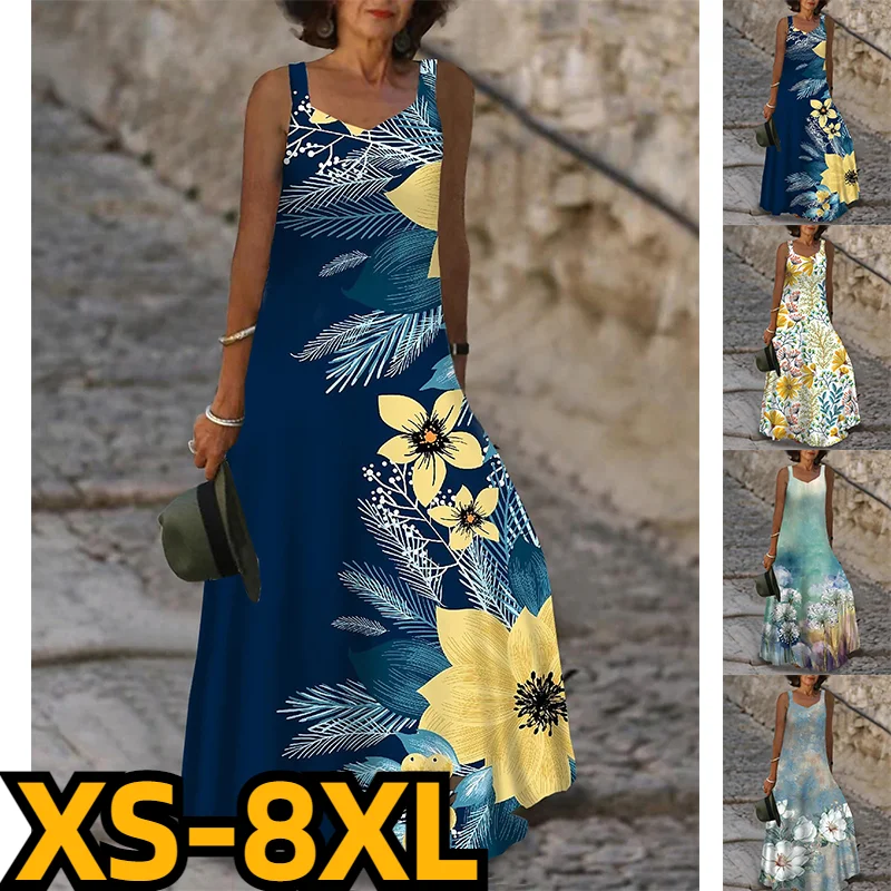 Women's Long Dress Maxi Dress Casual Dress A Line Dress Summer Dress Floral Fashion Streetwear Daily Date Print Sleeveless Dress
Women's Long Dress Maxi Dress Casual Dress A Line Dress Summer Dress Floral Fashion Streetwear Daily Date Print Sleeveless Dress