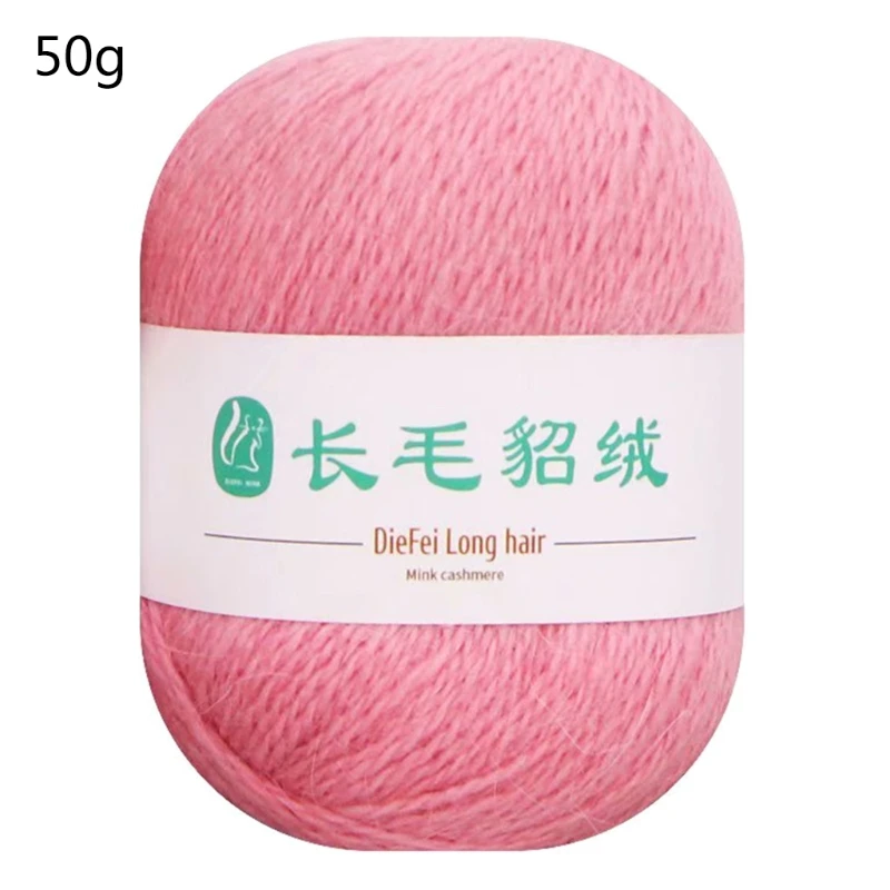 P82C 50g/Set Long Plush Mink Yarn Multicolor Chunky Soft Thick Mink Wool Yarn High Quality Dyed Hand Knitting Sweater Yarn
P82C 50g/Set Long Plush Mink Yarn Multicolor Chunky Soft Thick Mink Wool Yarn High Quality Dyed Hand Knitting Sweater Yarn