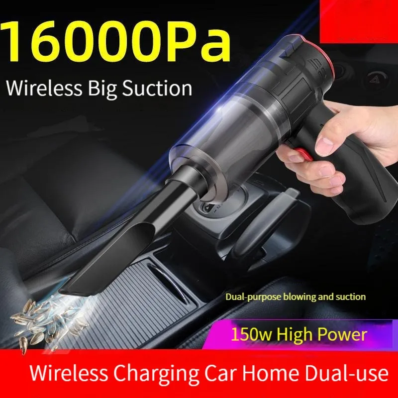 ECHOME 16000pa Vacuum Cleaner Large Suction,Wireless Handheld Mini Car Charging car and Home Blowing and Suction Cleaning tools
ECHOME 16000pa Vacuum Cleaner Large Suction,Wireless Handheld Mini Car Charging car and Home Blowing and Suction Cleaning tools