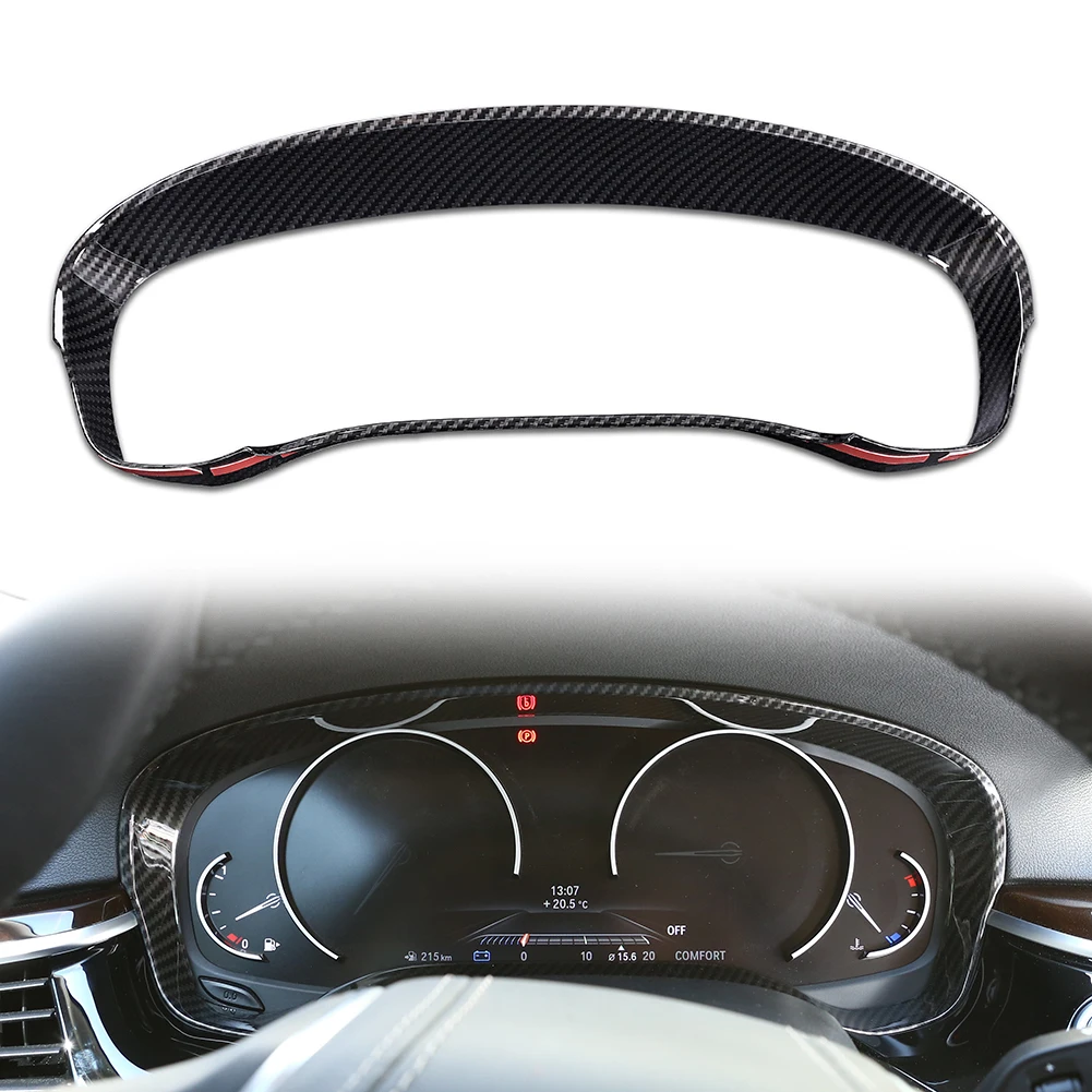 Black Carbon Fiber Style Dashboard Edge Cover Trim For BMW 5 Series G30 2018-2021 Prevent Scratch And Abrasion
Black Carbon Fiber Style Dashboard Edge Cover Trim For BMW 5 Series G30 2018-2021 Prevent Scratch And Abrasion
