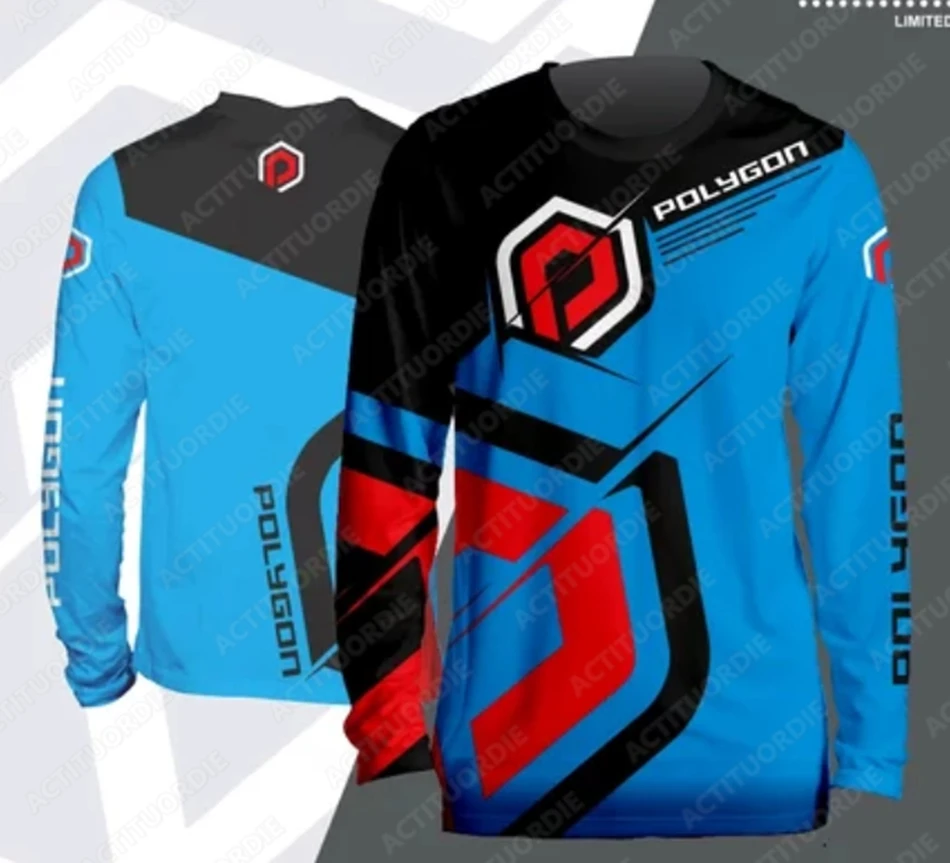 POLYGON Mountain Bike Clothing Motorcycle Long Sleeve Shirts MTB Downhill Jersey Mens Sports Enduro Motocross Adventure Apparel 
POLYGON Mountain Bike Clothing Motorcycle Long Sleeve Shirts MTB Downhill Jersey Mens Sports Enduro Motocross Adventure Apparel