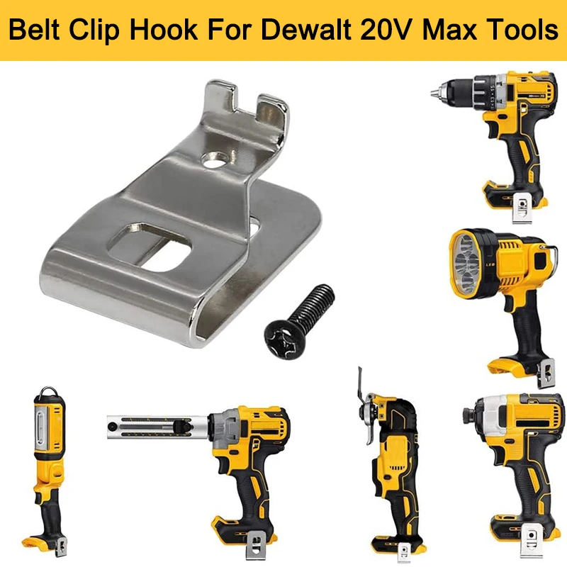 Belt Clip Hook for Dewalt 20V Drill Driver N268241 N169778 DCD980 N086039 DCD985 Electric Drill Belt Hook Power Tool Accessories
Belt Clip Hook for Dewalt 20V Drill Driver N268241 N169778 DCD980 N086039 DCD985 Electric Drill Belt Hook Power Tool Accessories