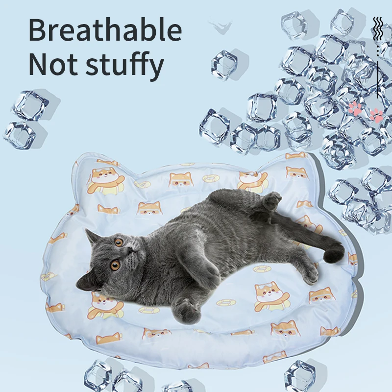 Cooling Mat Pad Gel Pet Cat Dog Print Summer Self Cooling Pads Mat Ice Pad Dog Sleeping Mats for Dogs Cats Pet Dog Bed
Cooling Mat Pad Gel Pet Cat Dog Print Summer Self Cooling Pads Mat Ice Pad Dog Sleeping Mats for Dogs Cats Pet Dog Bed