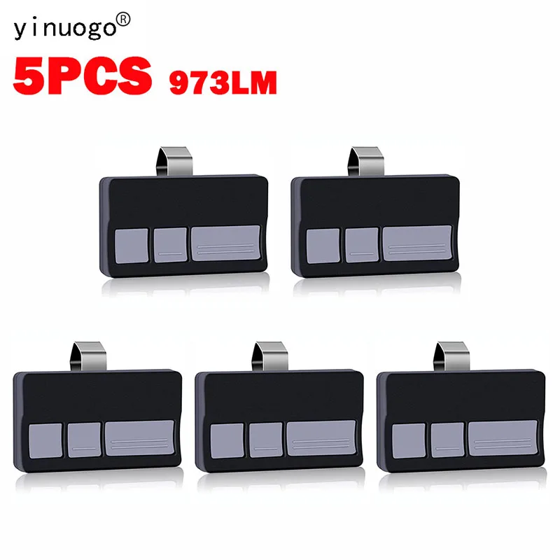 5PCS LIFTMASTER 973LM 971LM 974LM 972LM Remote Control Garage Door Opener Transmitter 390MHz Chamberlain Remote Control Command
5PCS LIFTMASTER 973LM 971LM 974LM 972LM Remote Control Garage Door Opener Transmitter 390MHz Chamberlain Remote Control Command