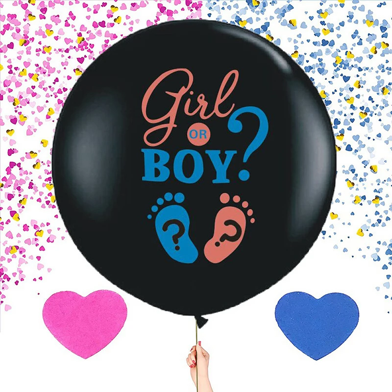2pcs 36inch Boy or Girl Latex Balloon Confetti Gender Reveal Globos Birthday Party Baby Shower Decorations
2pcs 36inch Boy or Girl Latex Balloon Confetti Gender Reveal Globos Birthday Party Baby Shower Decorations