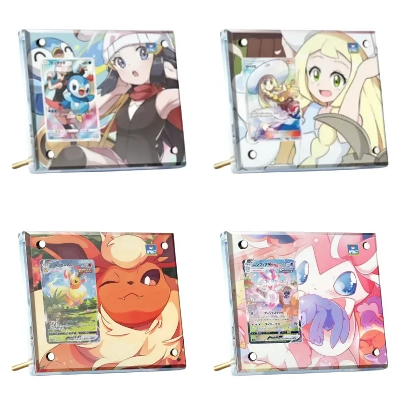 Фигурки покемонов Lillie Flareon Piplup, эксклюзивные акриловые карточки, Коллекция классических игр из аниме, демонстрационная подставка
Фигурки покемонов Lillie Flareon Piplup, эксклюзивные акриловые карточки, Коллекция классических игр из аниме, демонстрационная подставка