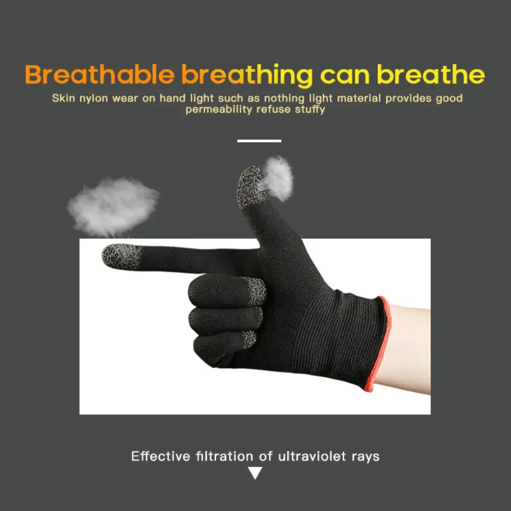 Sweat Proof Gaming Finger Gloves Mobile Touch Breathable Game Controller Finger Cover cycling gloves hiking camping gloves TSLM1
Sweat Proof Gaming Finger Gloves Mobile Touch Breathable Game Controller Finger Cover cycling gloves hiking camping gloves TSLM1