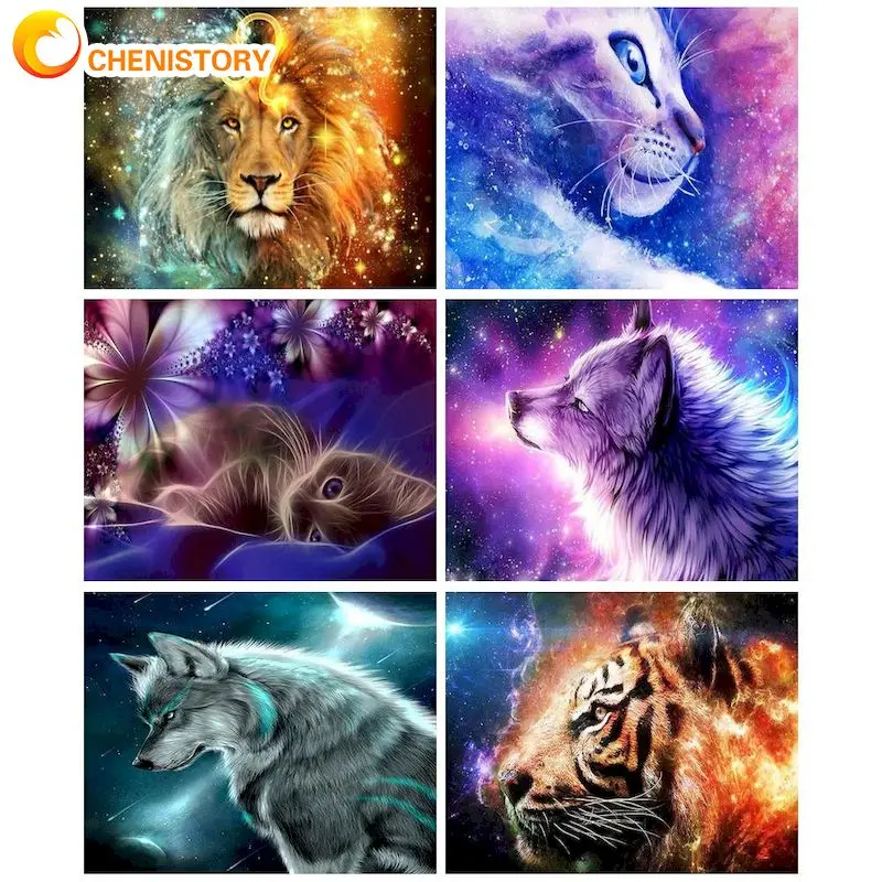 CHENISTORY Crystal Diamond Painting 5D DIY Cross Stitch Colorful Animals Diamond Mosaic Home Decor Gift Embroidery Diamond
CHENISTORY Crystal Diamond Painting 5D DIY Cross Stitch Colorful Animals Diamond Mosaic Home Decor Gift Embroidery Diamond