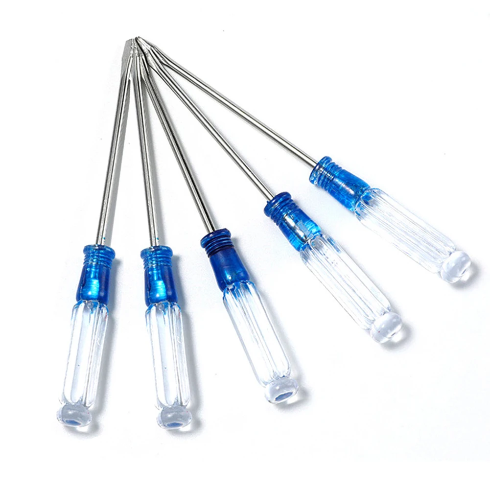 5pcs Small Slotted And Cross Screwdriver 130mm Length 3mm Head Magnetic Screwdriver Set Operating All Kinds Of Small Screw
5pcs Small Slotted And Cross Screwdriver 130mm Length 3mm Head Magnetic Screwdriver Set Operating All Kinds Of Small Screw