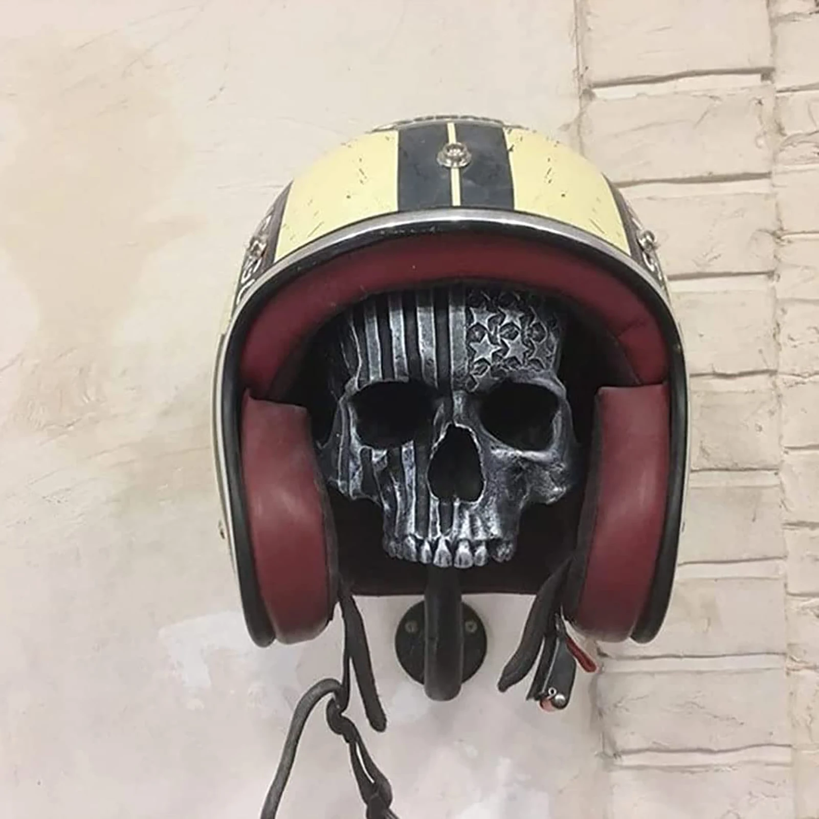 Helmet Holder Motorcycle Helmet Rack Motorcycle Enthusiasts Must Have Ghost Head Wall Decoration Removable Resin Crafts Art
Helmet Holder Motorcycle Helmet Rack Motorcycle Enthusiasts Must Have Ghost Head Wall Decoration Removable Resin Crafts Art
