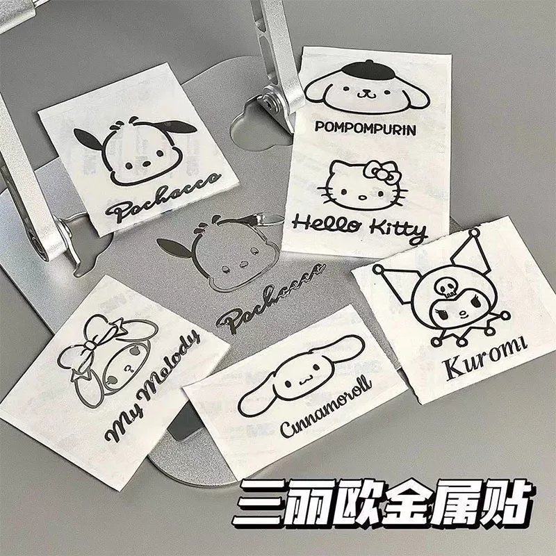 Cinnamoroll Kuromi My Melody Hello Kitty Pompompurin Pochacco Sanrio Cartoon Metal Waterproof Stickers Anime Toys for Girls Gift
Cinnamoroll Kuromi My Melody Hello Kitty Pompompurin Pochacco Sanrio Cartoon Metal Waterproof Stickers Anime Toys for Girls Gift