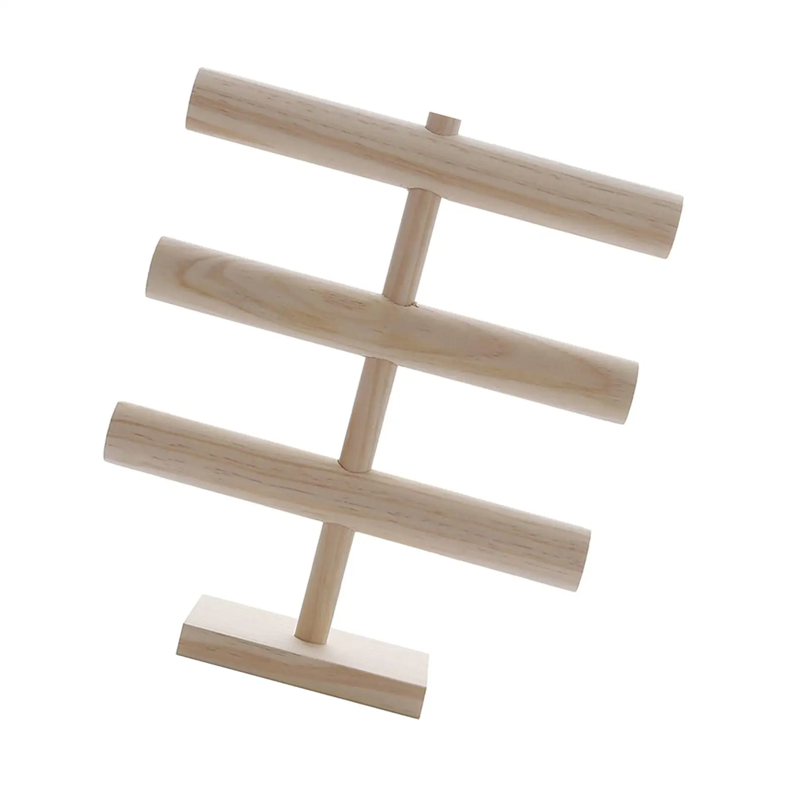 Wooden 3 Layer Bracelets Display Stand Props Jewelry Display Rack for Hair Ropes Bangle Watches Jewelry Shop Necklace Countertop
Wooden 3 Layer Bracelets Display Stand Props Jewelry Display Rack for Hair Ropes Bangle Watches Jewelry Shop Necklace Countertop