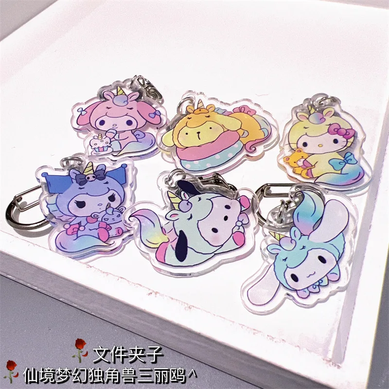 Брелок Sanrioed с милыми персонажами из мультфильма HelloKittys Kuromi Cinnamoroll My Melody брелок Hello Kitty акриловый брелок для ключей
Брелок Sanrioed с милыми персонажами из мультфильма HelloKittys Kuromi Cinnamoroll My Melody брелок Hello Kitty акриловый брелок для ключей