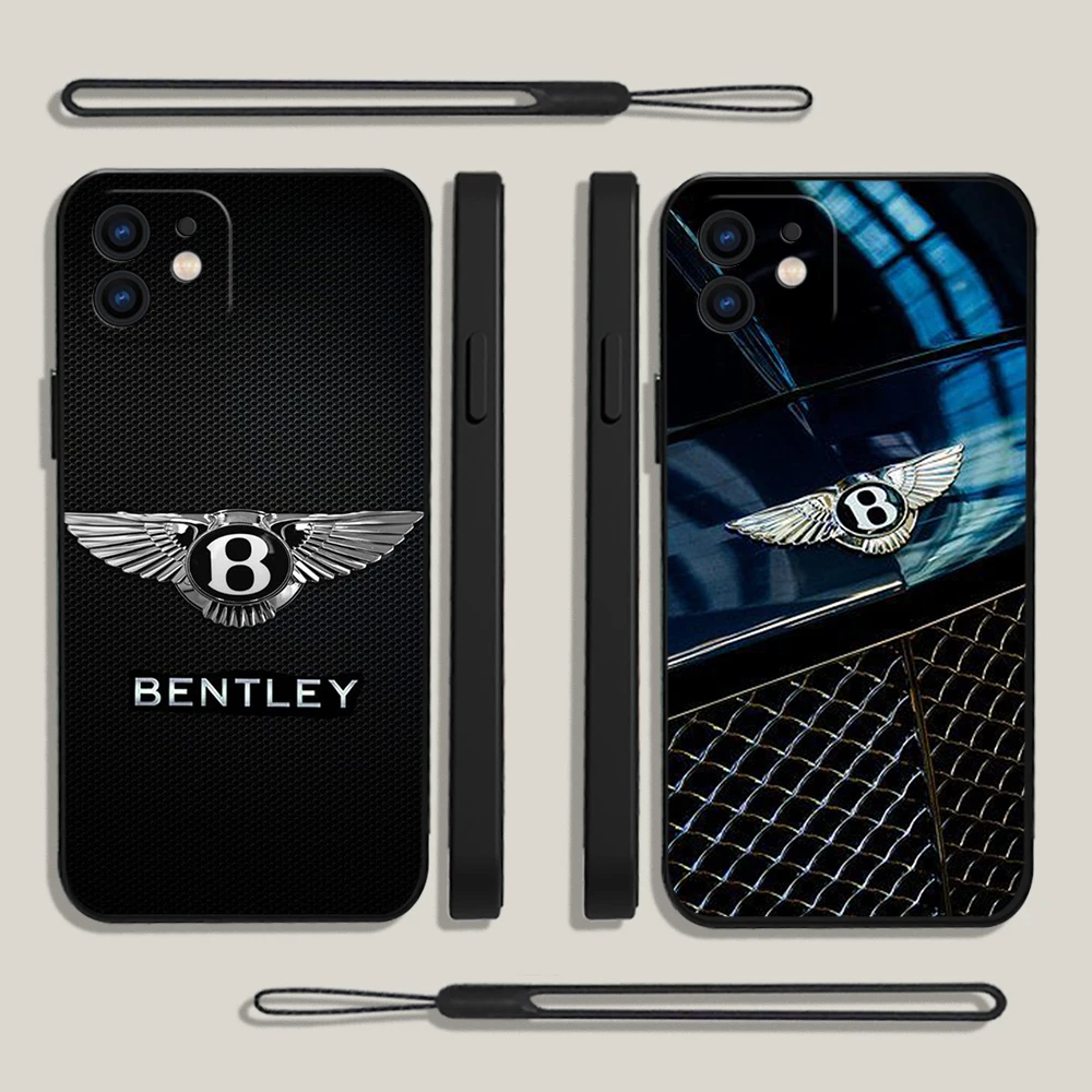 Luxury Brand Car B-Bentley Phone Case For iPhone 14 13 12 11 Pro Max Mini X XR XS MAX Plus Silicone Cases with Hand Strap
Luxury Brand Car B-Bentley Phone Case For iPhone 14 13 12 11 Pro Max Mini X XR XS MAX Plus Silicone Cases with Hand Strap