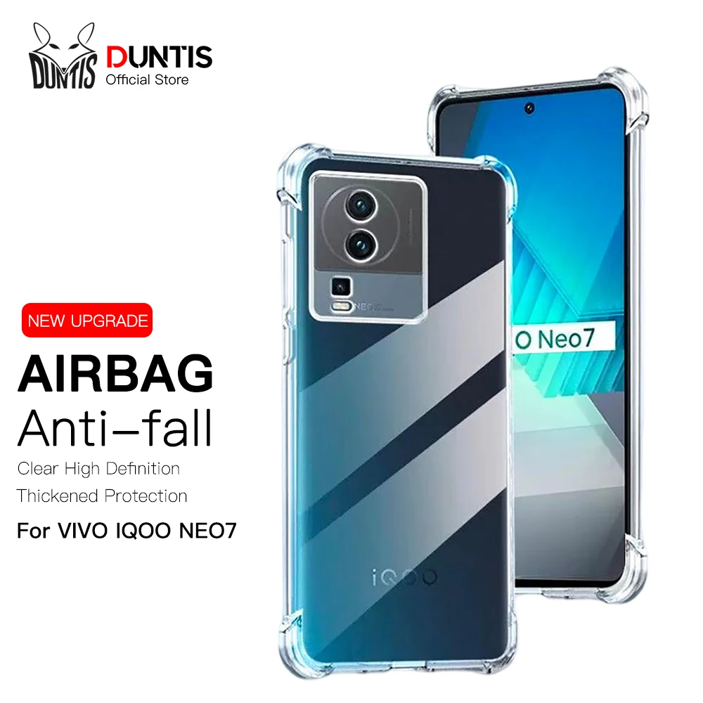Shockproof Clear Phone Case For VIVO iQOO Neo 7 Soft TPU Phone Back Cover Shell For IQOO Neo 7 Accessories
Shockproof Clear Phone Case For VIVO iQOO Neo 7 Soft TPU Phone Back Cover Shell For IQOO Neo 7 Accessories