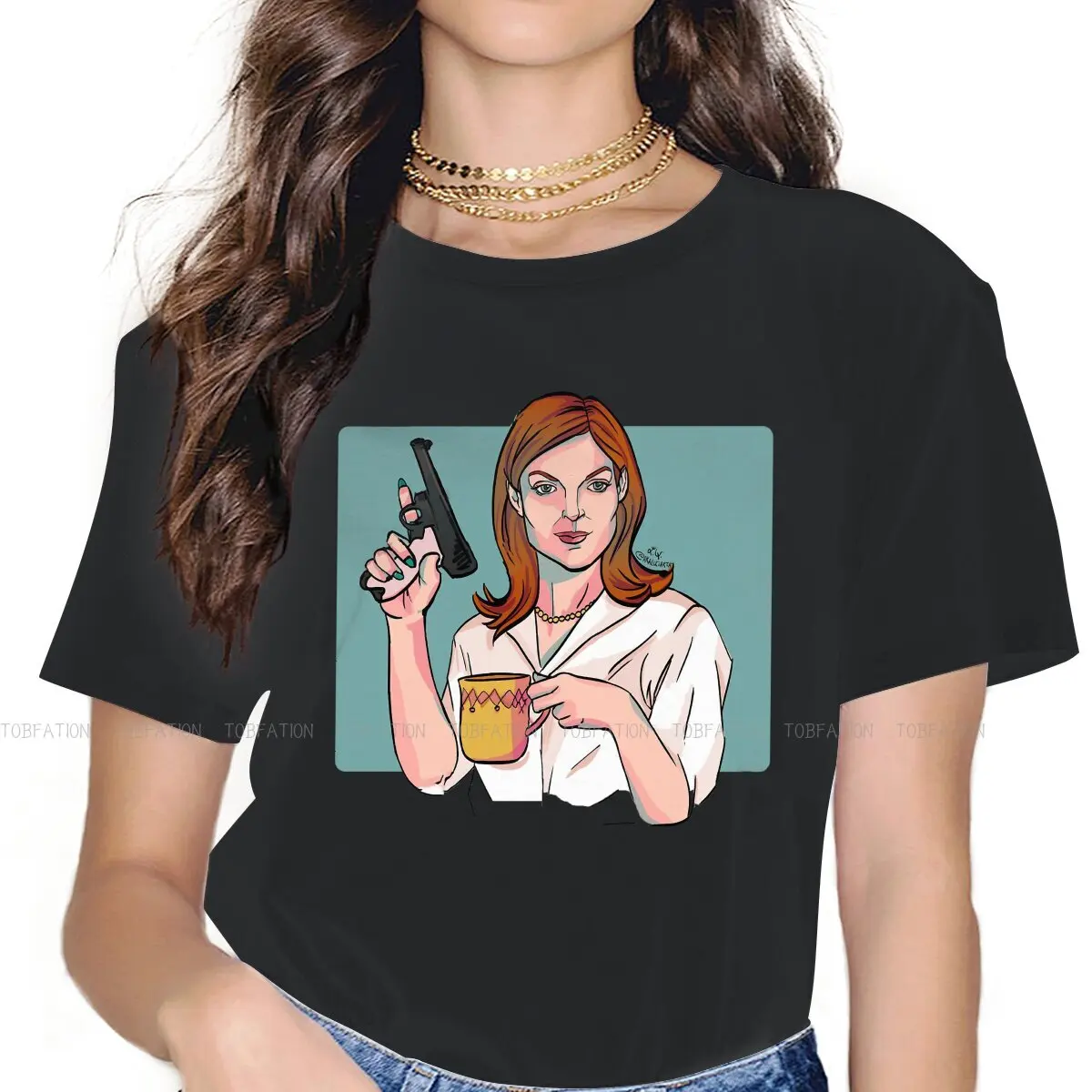Extreme Housewife Women Clothing Desperate Housewives Susan Lynette Comedy Graphic Female Tshirts Vintage Graphic Loose Top Tee
Extreme Housewife Women Clothing Desperate Housewives Susan Lynette Comedy Graphic Female Tshirts Vintage Graphic Loose Top Tee