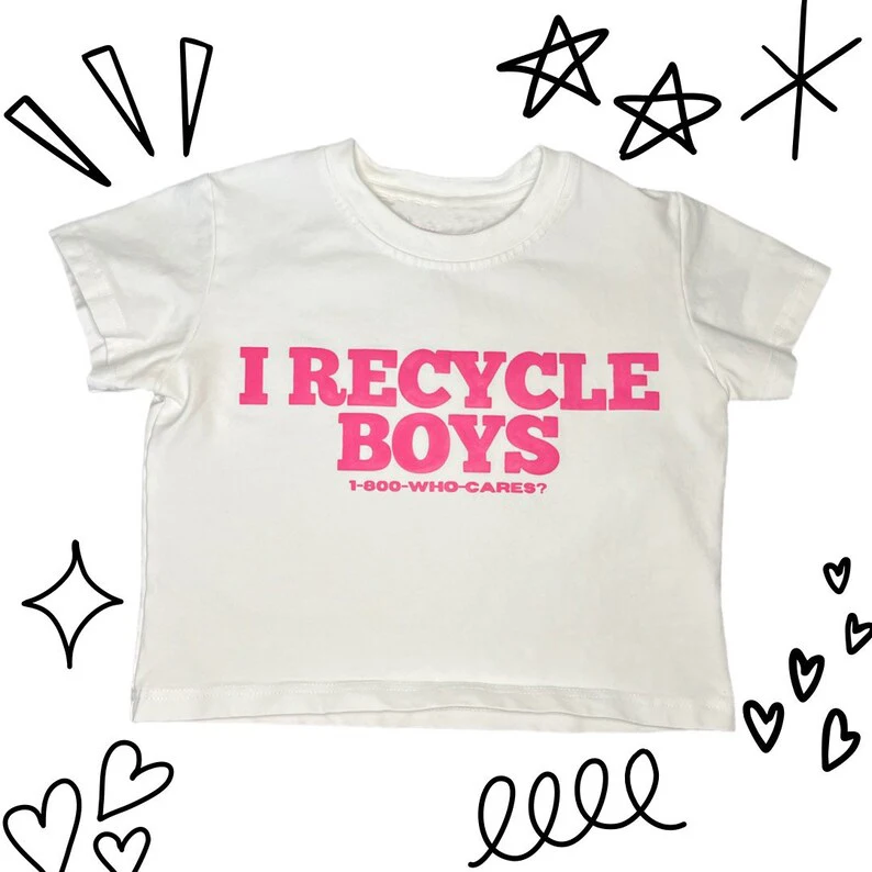 Y2K Cool Vintage Streetwear Maiden Women Aesthetic Sexy bar Crop Tops Trash Retro 2000s Letter Print High Street Summer Harajuku
Y2K Cool Vintage Streetwear Maiden Women Aesthetic Sexy bar Crop Tops Trash Retro 2000s Letter Print High Street Summer Harajuku