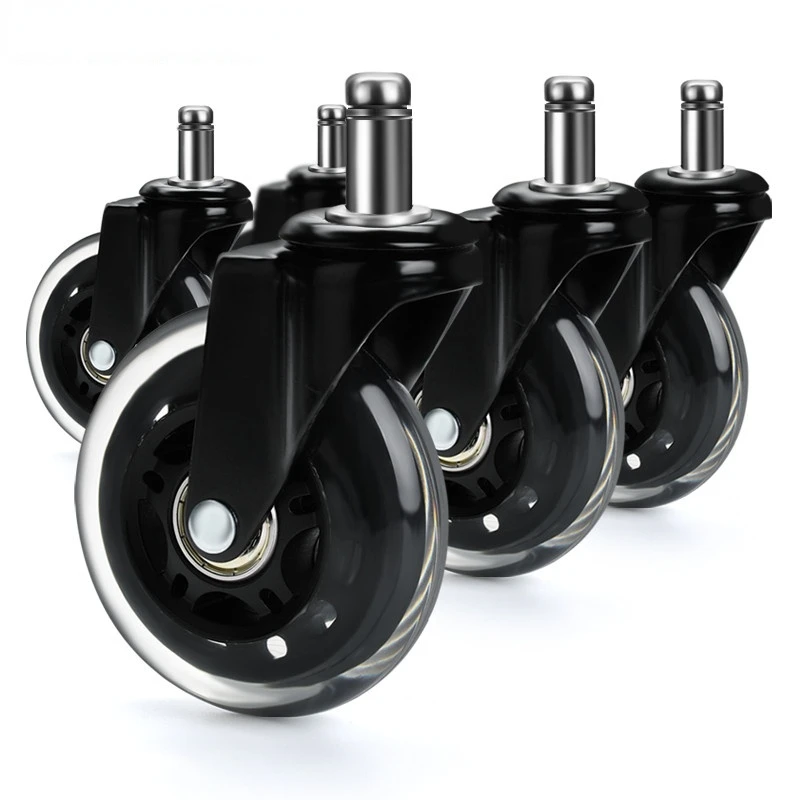 NAIERDI 5PCS Office Chair Caster Wheels 3 Inch Swivel Rubber Caster Wheels Replacement Soft Safe Rollers Furniture Hardware
NAIERDI 5PCS Office Chair Caster Wheels 3 Inch Swivel Rubber Caster Wheels Replacement Soft Safe Rollers Furniture Hardware
