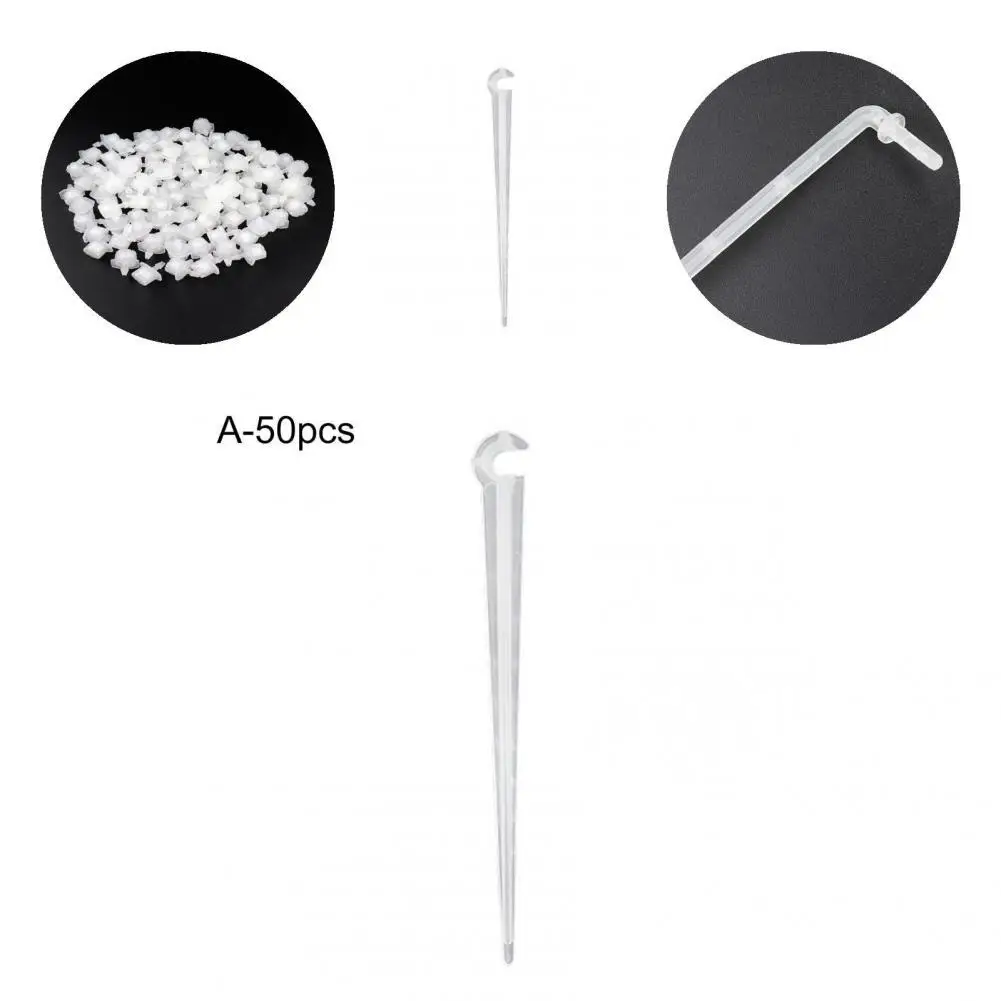 Solid Color 50Pcs/Set Convenient Adjustable Anti-cracking Dripper Tool Simple Usage Irrigation Sprinkler Durable for Farm
Solid Color 50Pcs/Set Convenient Adjustable Anti-cracking Dripper Tool Simple Usage Irrigation Sprinkler Durable for Farm