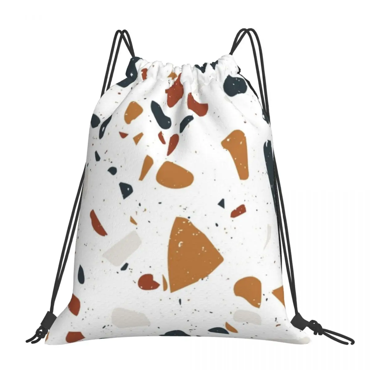 Terrazzo Stone Pattern Backpacks Casual Portable Drawstring Bags Drawstring Bundle Pocket Sports Bag Book Bags For Man Woman
Terrazzo Stone Pattern Backpacks Casual Portable Drawstring Bags Drawstring Bundle Pocket Sports Bag Book Bags For Man Woman