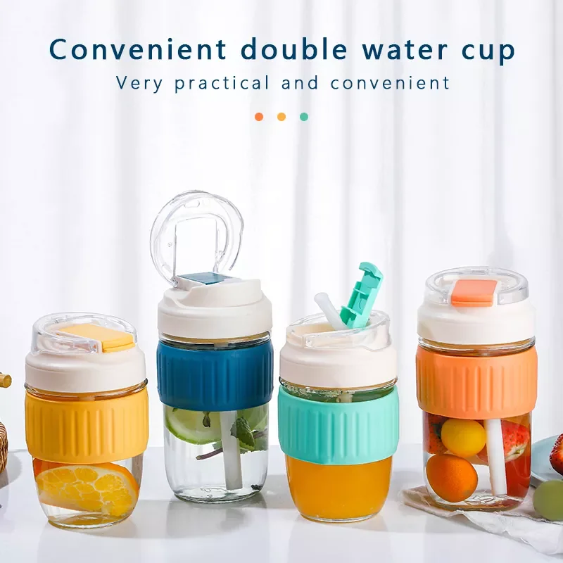 New in Glass Cup Straw Outdoor Travel Car Carrying Water Bottle Drink Straight Leak-proof Non-slip Office Home Tea Coffee Mug
New in Glass Cup Straw Outdoor Travel Car Carrying Water Bottle Drink Straight Leak-proof Non-slip Office Home Tea Coffee Mug