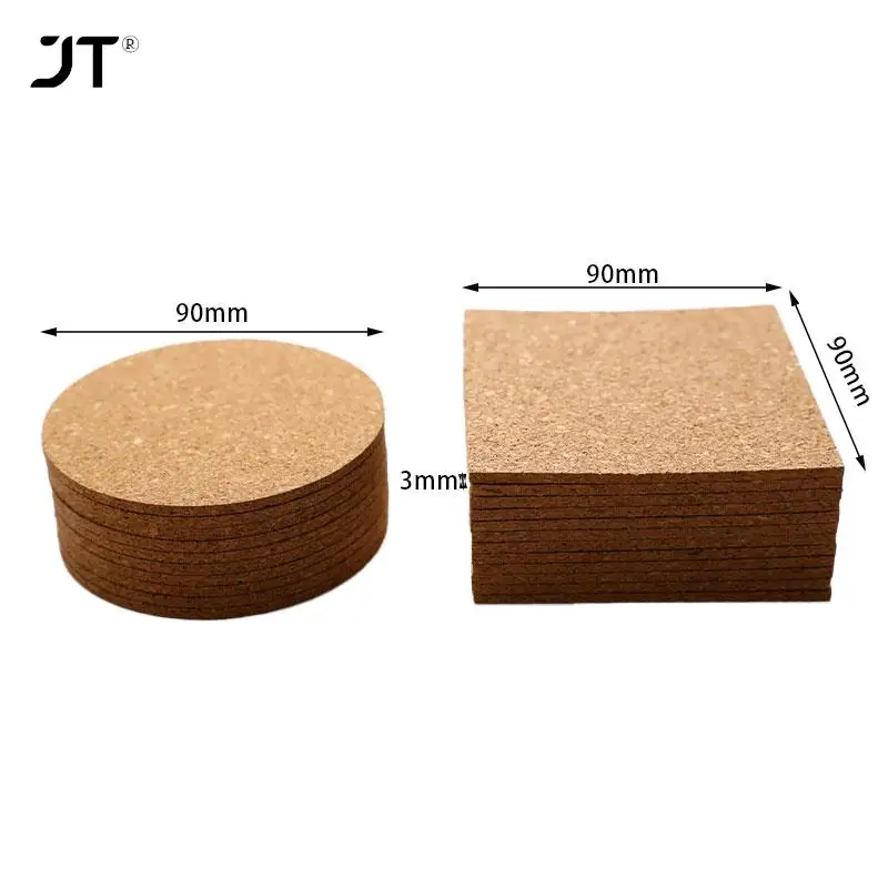 

10pcs Ordinary Cork Coaster Coffee Drink Tea Placemat Wine Table Mat Mug Holder