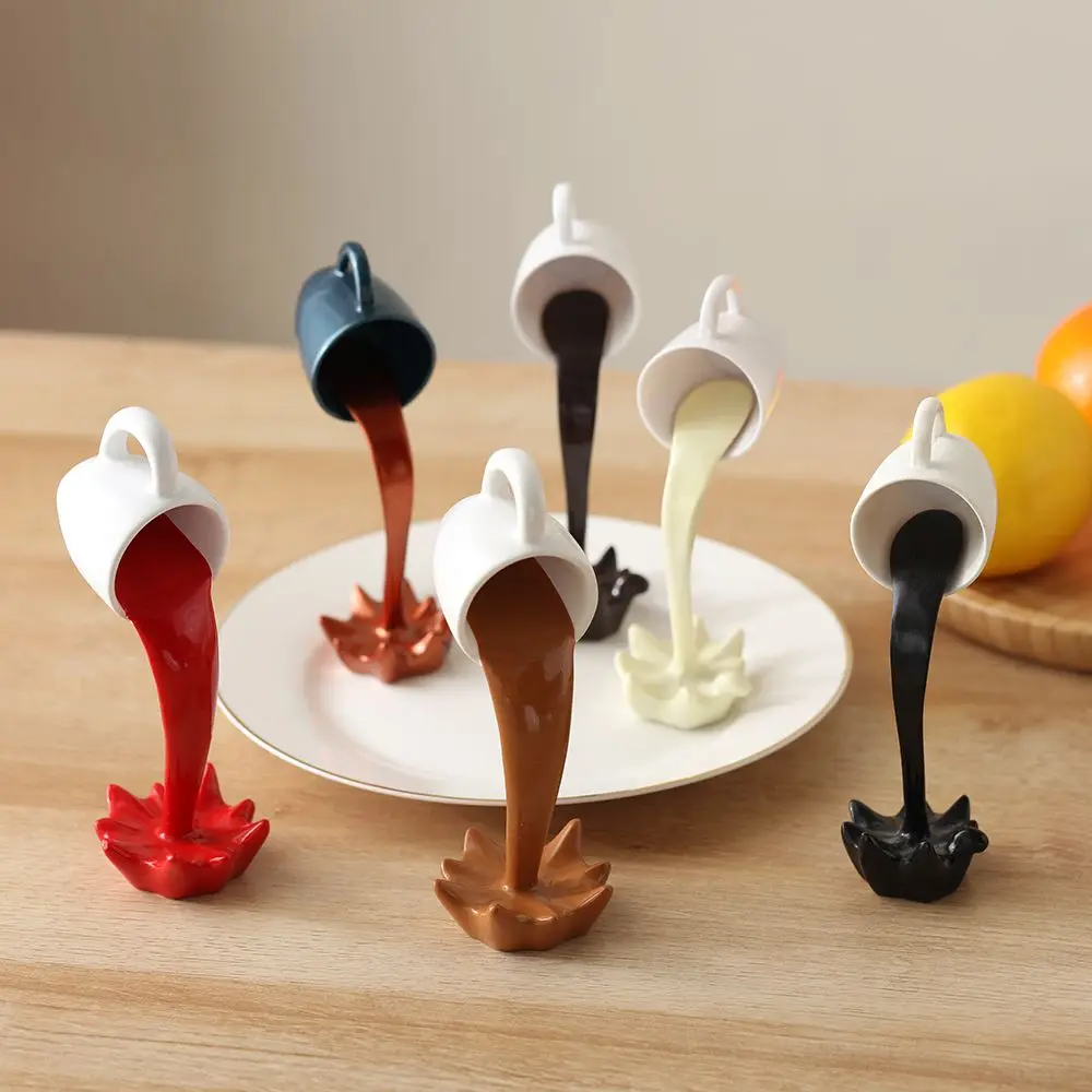 New 3D Sculpture Cup Creative Fashion Floating Coffee Cups Pouring Liquid Coffee Mugs Gifts For Coffee Lovers Home Kitchen Decor
New 3D Sculpture Cup Creative Fashion Floating Coffee Cups Pouring Liquid Coffee Mugs Gifts For Coffee Lovers Home Kitchen Decor