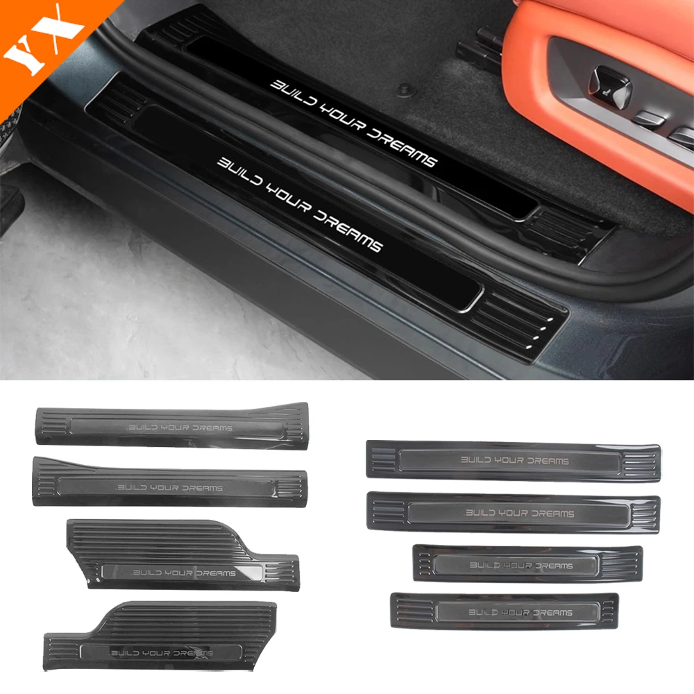 Для BYD Tang L 2025-2026 накладка на порог автомобиля, защита педали приветствия, аксессуары из нержавеющей стали, черный/серебристый гарнир
Для BYD Tang L 2025-2026 накладка на порог автомобиля, защита педали приветствия, аксессуары из нержавеющей стали, черный/серебристый гарнир