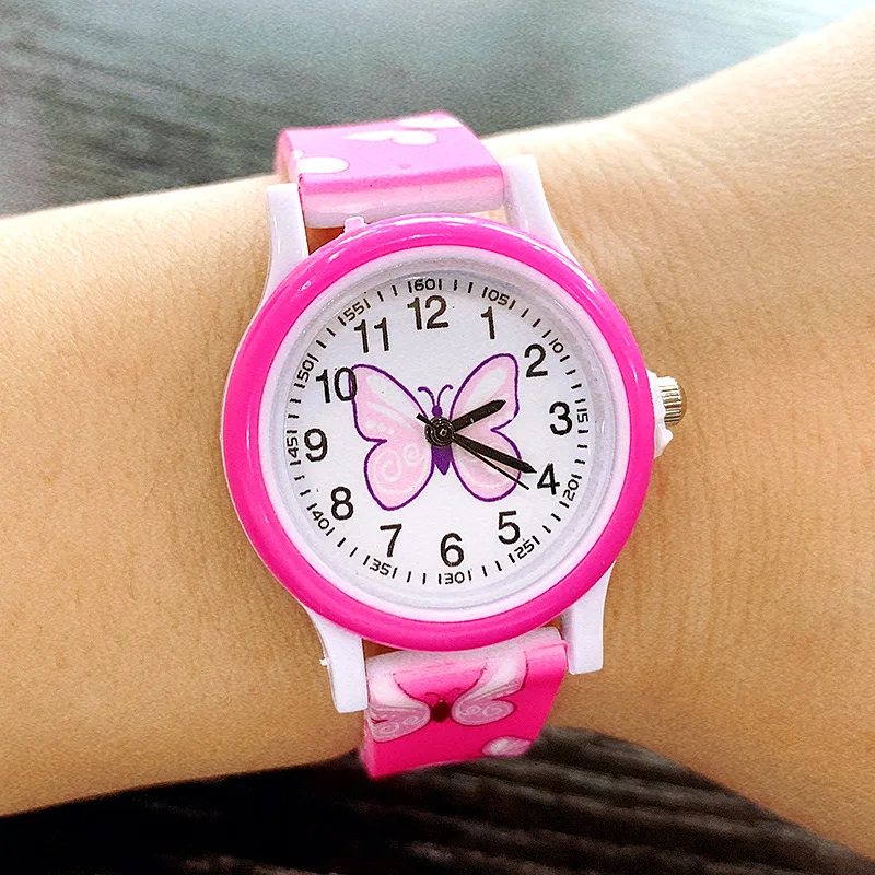 2022 Kids Watches New Butterfly Printed Silica Gel with Children's Watch Boys and Girls Cute Cartoon Quartz Watch Reloj De Mujer
2022 Kids Watches New Butterfly Printed Silica Gel with Children's Watch Boys and Girls Cute Cartoon Quartz Watch Reloj De Mujer