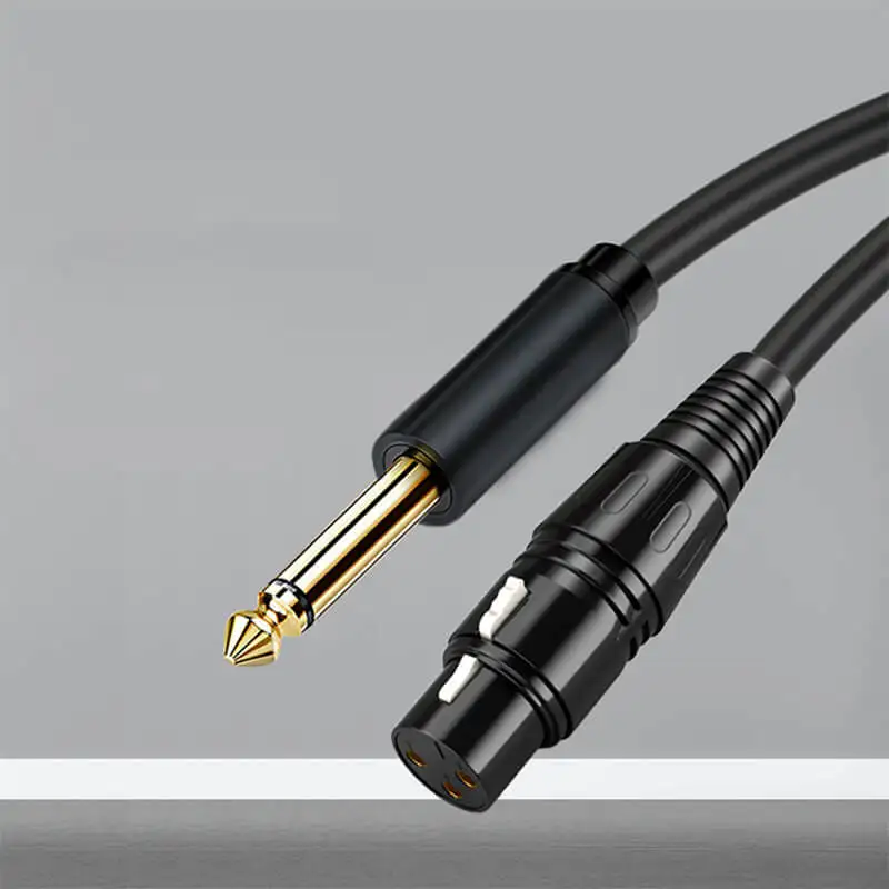 6.5mm To XLR Male Female Audio Cable 6.35mm Canon Interface Audio Mixer Microphone Connection Microphone Cable 1m 1.5m 2m 3m
6.5mm To XLR Male Female Audio Cable 6.35mm Canon Interface Audio Mixer Microphone Connection Microphone Cable 1m 1.5m 2m 3m