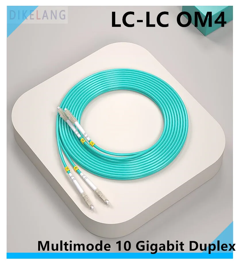 Luxury Quality LC-LC UPC 40 Gigabit Multimode OM4 Fiber Optic Patch Cord 3.0MM Duplex Pigtail Server Room Wiring 50/125 1m-100m
Luxury Quality LC-LC UPC 40 Gigabit Multimode OM4 Fiber Optic Patch Cord 3.0MM Duplex Pigtail Server Room Wiring 50/125 1m-100m