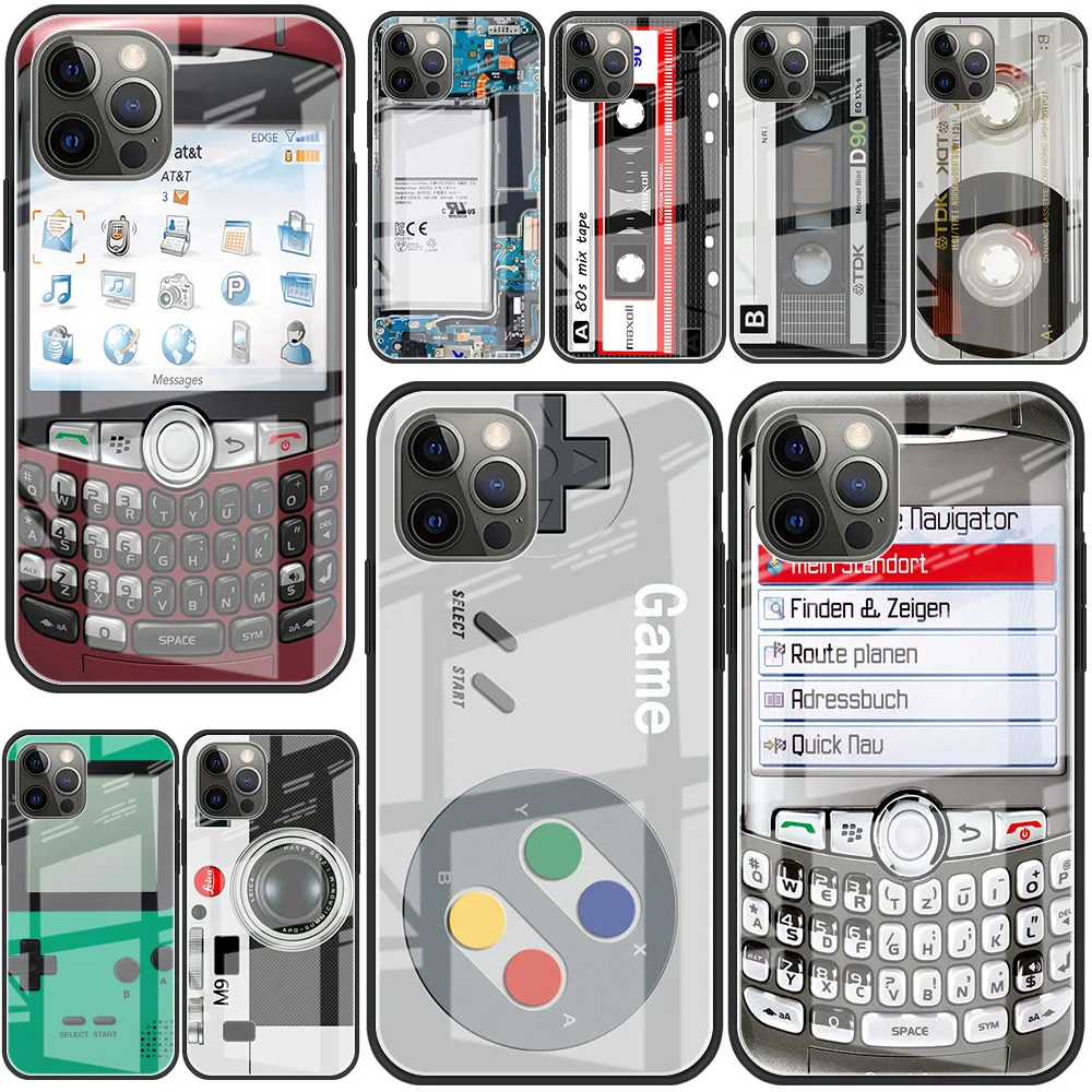 Music Retro Vintage Camera Cassette Glass Case For Apple iPhone 13 Pro 11 12 7 8 Plus SE 2022 XR X XS Max 6 6S Phone Cover
Music Retro Vintage Camera Cassette Glass Case For Apple iPhone 13 Pro 11 12 7 8 Plus SE 2022 XR X XS Max 6 6S Phone Cover