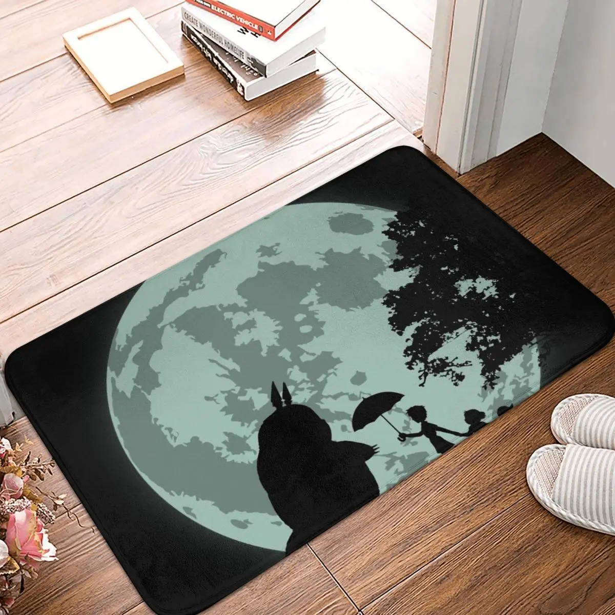 Коврик Totoro в стиле аниме для ванной комнаты, Придверный коврик в форме Луны, ковер для гостиной, балкона, украшение для дома
Коврик Totoro в стиле аниме для ванной комнаты, Придверный коврик в форме Луны, ковер для гостиной, балкона, украшение для дома