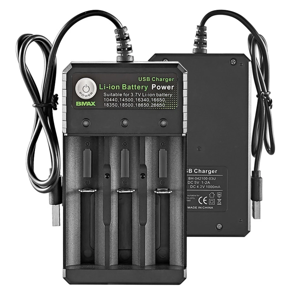 3.7V 18650 Charger Li-ion Battery USB Independent Charging For 18350 16340 14500 26650 Battery Charging Station Stand
3.7V 18650 Charger Li-ion Battery USB Independent Charging For 18350 16340 14500 26650 Battery Charging Station Stand