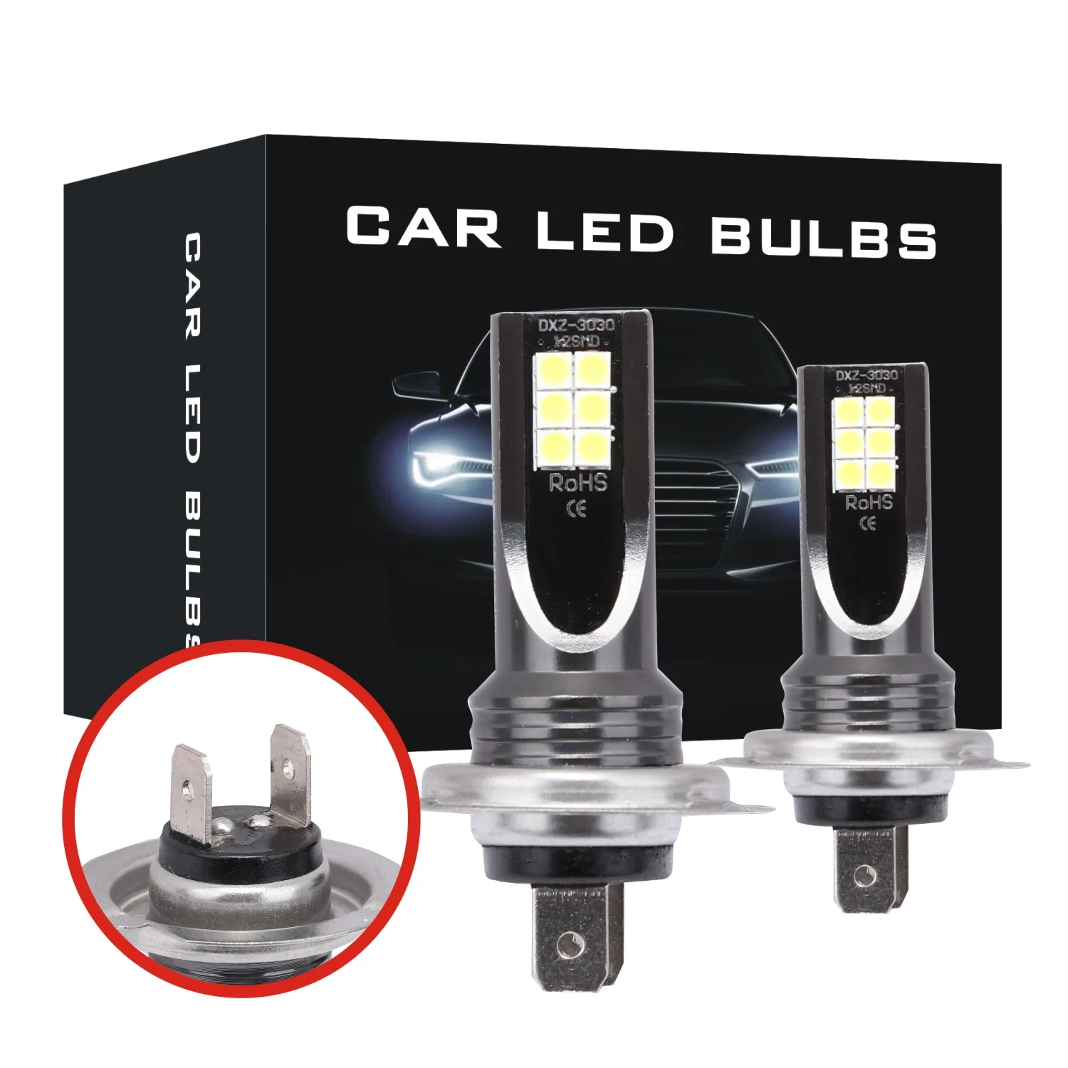 2Pcs H7 H4 LED Lamps Headlight Bulb Beam Kit 80W High Power LED Car Light Headlamp 6000K Auto Headlight Bulbs Car Fog Light
2Pcs H7 H4 LED Lamps Headlight Bulb Beam Kit 80W High Power LED Car Light Headlamp 6000K Auto Headlight Bulbs Car Fog Light