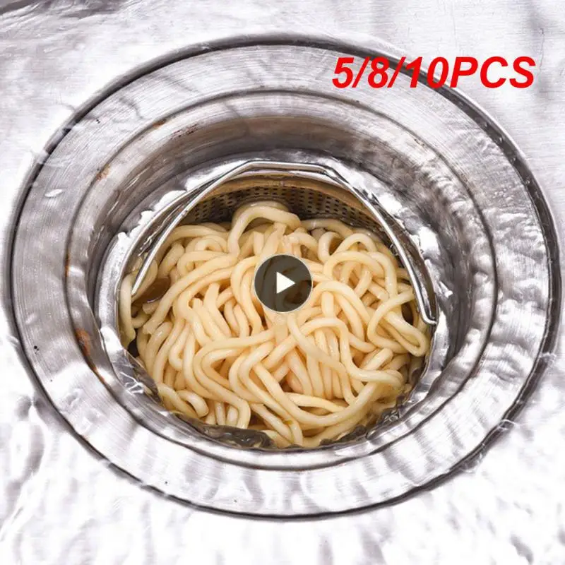 5/8/10PCS Catcher Stopper With Handle 304 Stainless Steel Drain Strainer Dense Hole Fine Mesh Hair Catcher Stopper
5/8/10PCS Catcher Stopper With Handle 304 Stainless Steel Drain Strainer Dense Hole Fine Mesh Hair Catcher Stopper