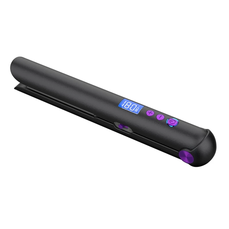 Portable USB Rechargeable Hair Straightener and Curler with Power Bank Travel Flat Hair Wand Wireless Straightening B
Portable USB Rechargeable Hair Straightener and Curler with Power Bank Travel Flat Hair Wand Wireless Straightening B