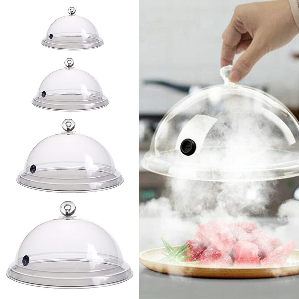 Acrylic Smoking Gun Lid Dome Cover for Smoke Infuser Smoker Gun Plates Bowls Plastic Dome Plates Glasses Bowls Smoke Infuser
Acrylic Smoking Gun Lid Dome Cover for Smoke Infuser Smoker Gun Plates Bowls Plastic Dome Plates Glasses Bowls Smoke Infuser